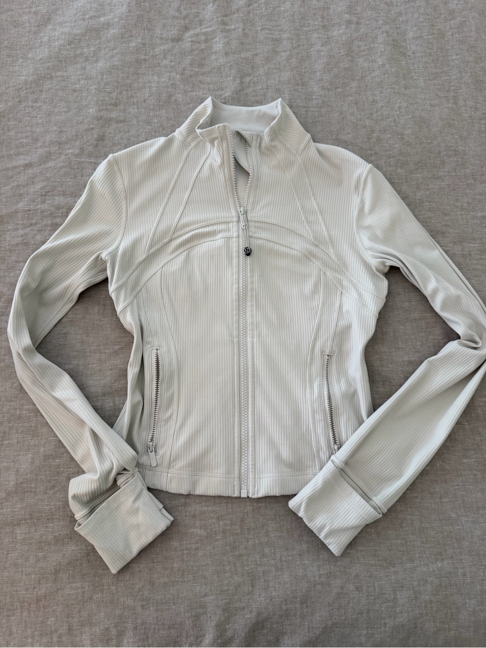 Lululemon Cropped Define Jacket in Ribbed Nulu (Special Edition)